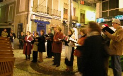 concierto realizado en las por las calles de Almuecar en la Navidad de 2003